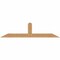 Ekena Millwork Portland Smooth Timber Gable Bracket, Western Red Cedar, 84"W x 21"H x 3 1/2"D x 5 1/2"F, 6/12 Pitch GBW084X21X0406POR00SWR - alternate 1
